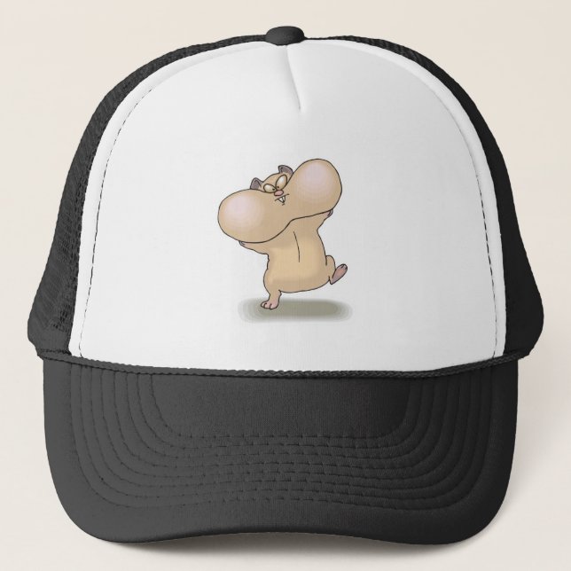 roliga knubbiga kinder hamster truckerkeps (Framsida)