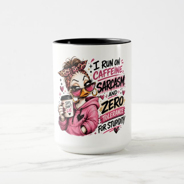 Roliga Koffein Sarcasm Ankor Mugg (Center)