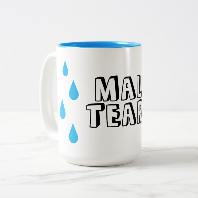Roliga Kopp Med Manliga Tårar  (Framsida vänster)