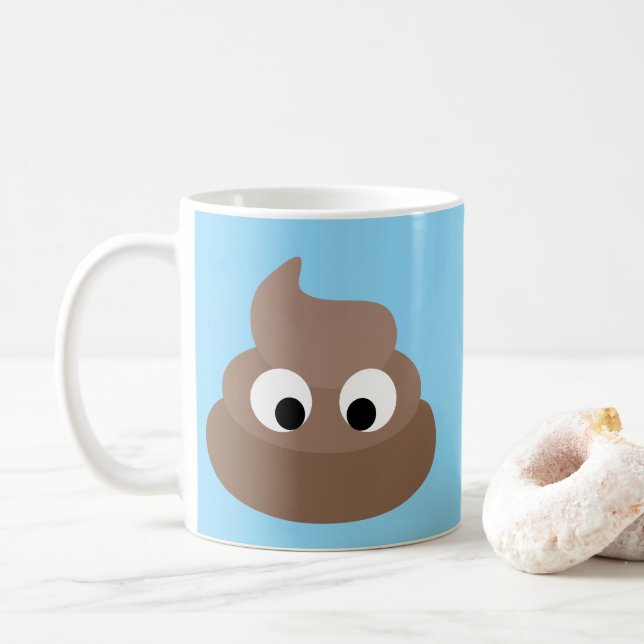 ROliga KOPPEN MED BAJSMÖNSTER Kaffemugg (Med munk)