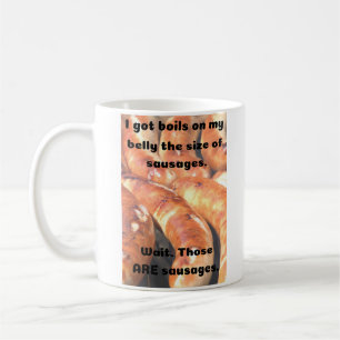Roliga korvar kaffemugg