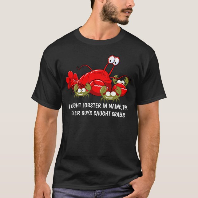 Roliga krabbor t-shirt (Framsida)