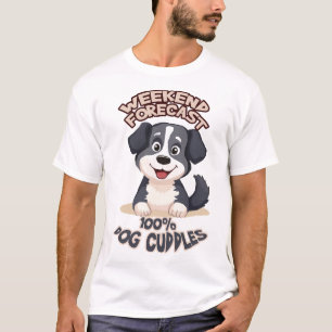 Roliga kramar med hund t shirt