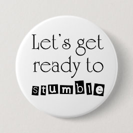 Roliga kvinna knäppas det dricka partyet för knapp