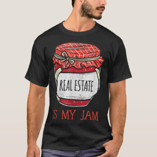 Roliga Kvinnliga Mäklare Söt Fastighetsmäklare Som T Shirt