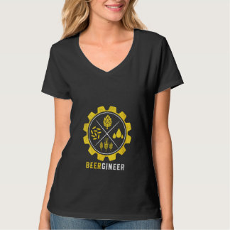 Roliga kvinnliga ölbryggare Hembryggning Hantverks T Shirt