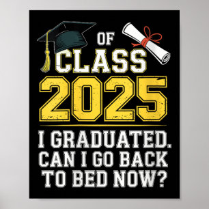 Roliga Kvinnors Cl 2025 Jag Utexaminerades Kan Jag Poster