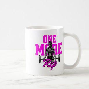 Roliga Kvinnors Tyngdlyftning Reps Bodybuilding Mu Kaffemugg