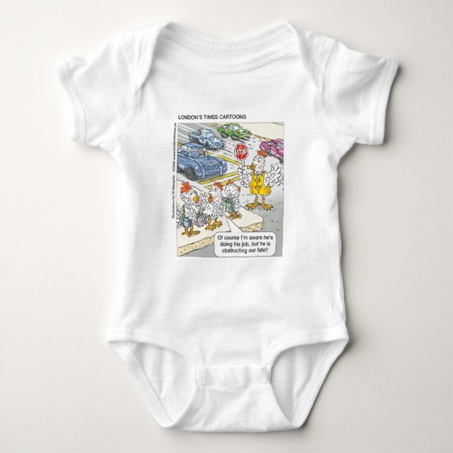 Roliga Kycklingpresent & T-shirts (Framsida)