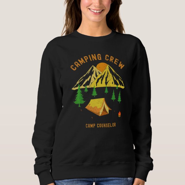Roliga lägerresetitel  Lägerledare T Shirt (Framsida)