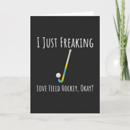 Roliga Landhockeykort Lagspelare Sporter Kort