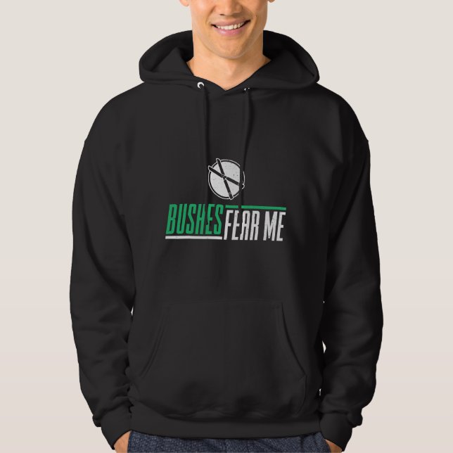 Roliga Landskapsbuskar Fruktar Mig För Landskapsar Hoodie (Framsida)
