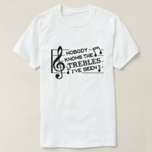 Roliga lärare för musik för vits för t shirt