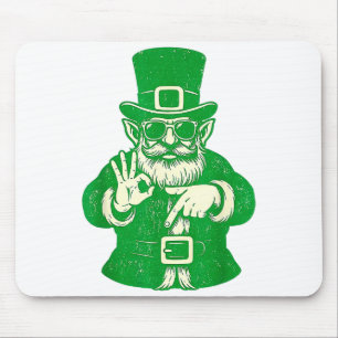 Roliga Leprechauns Säger 6 7 Sex Sju St Patricks D Musmatta