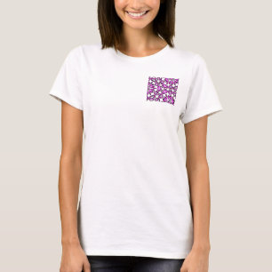 Roliga lilor smärtar Emoticons Tee