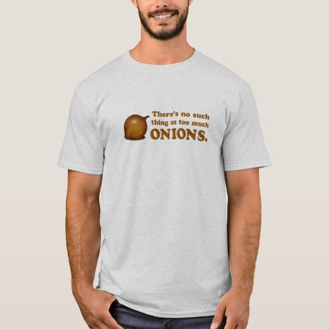 Roliga lökar tee (Framsida)