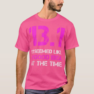 Roliga löpartankar 13 1 Rolig Halvmaraton T Shirt