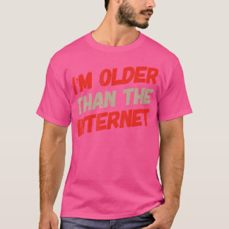 Roliga Människor Rolig Text Citat Av JAG Är Äldre T Shirt