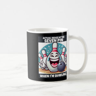 Roliga Mäns Kvinnors Barn Sju Pin Skrattar När Jag Kaffemugg