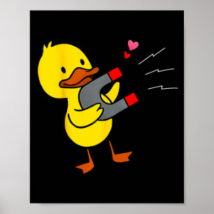 Roliga matchande par på Valentinsdagen Magnet Poster