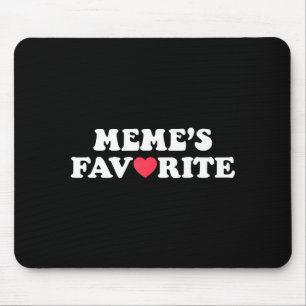 Roliga Meme's Favoritson Dotter Jag är Memes Favor Musmatta
