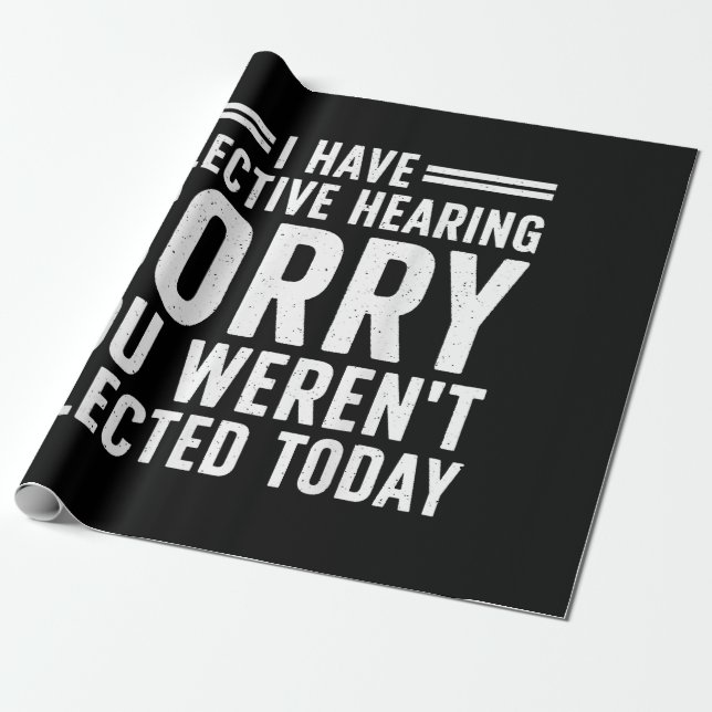 Roliga meningar Art för Sarkastic People Manar Wom Presentpapper (Utrullad)