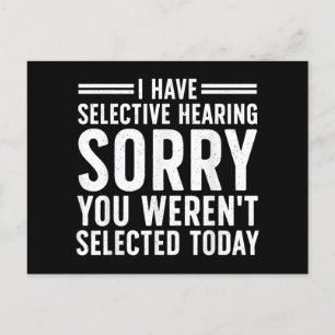 Roliga meningar Art för Sarkastic People Manar Wom Vykort