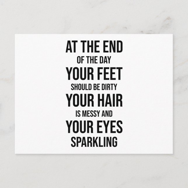 roliga meningar Äventyr Vykort (Framsida)