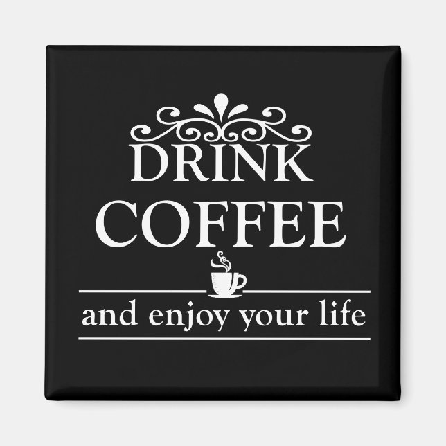 roliga meningar för kaffe magnet (Framsidan)