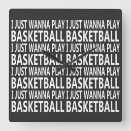 Roliga meningar om basketballare fyrkantig klocka