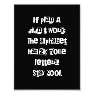 Roliga meningar Sarcasm Älskare-gåvor - typografi Fototryck