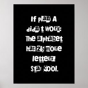 Roliga meningar Sarcasm Älskare-gåvor - typografi Poster