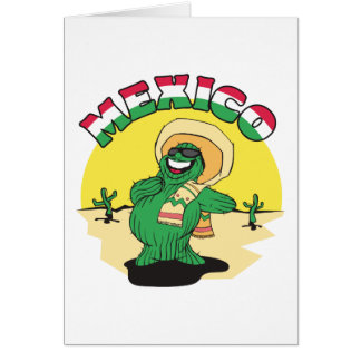 Roliga Mexico Hälsningskort
