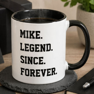 Roliga Mike Legendmugg | Personligt namn Mugg
