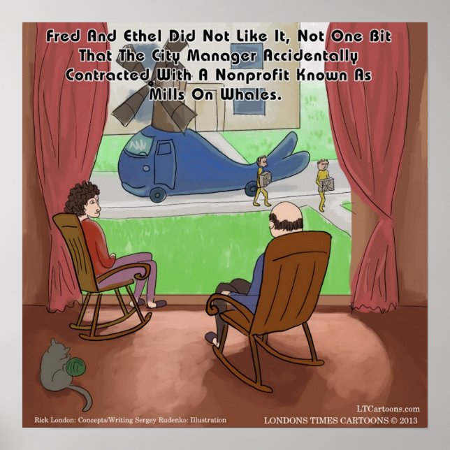 Roliga Mills På Valaffisch Poster (Framsidan)