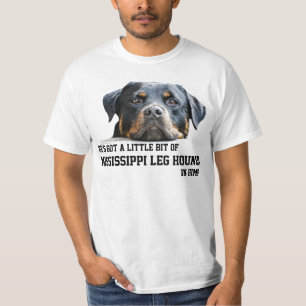 Roliga Mississippi lägger benen på ryggen ansikt T-shirt