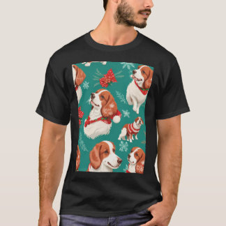 roliga mönster jul yule yuletide t shirt