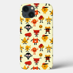 Roliga monster mönster