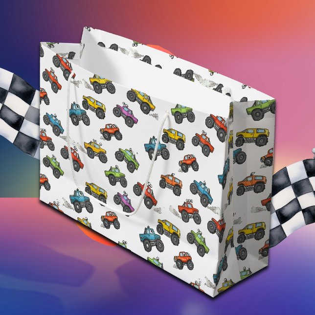 Roliga Monster Trucks Födelsedag  (Skapare uppladdad)