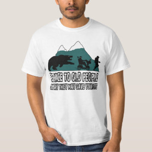 Roliga morföräldrar t-shirt