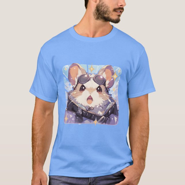 Roliga möss små djur husdjur djur t shirt (Framsida)