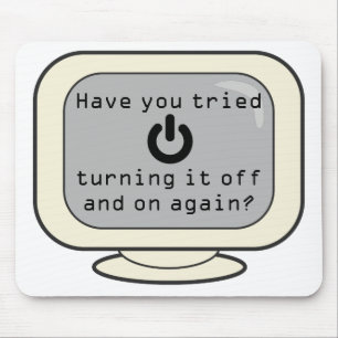 Roliga Mousepad med driver symbol har dig att Musmatta