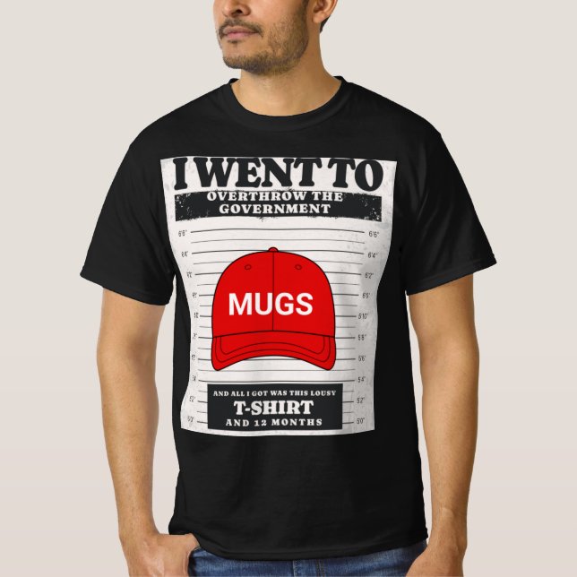 Roliga muggar antimegapixel för antiklumpmeddeland t shirt (Framsida)
