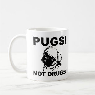 Roliga Muggar eller Resemuggar med Pugs Not Drugs