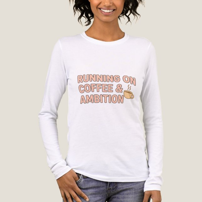 Roliga muggar och Kaffe koppar T-Shirt Cute Coffee (Framsida)