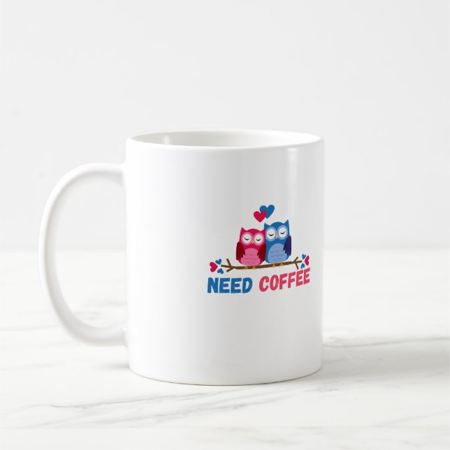 roliga muggar  Uggleparet behöver kaffe (Vänster)