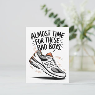 Roliga New Balance födelsedagar fars dag ny pappa  Julkort
