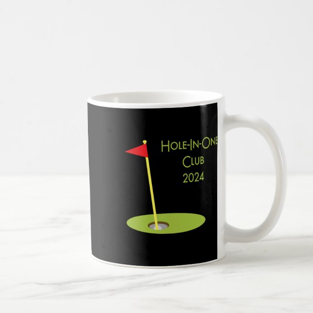 Roliga Nyhetspresenter Golfpresent 3dfx Hole In On Kaffemugg (Höger)