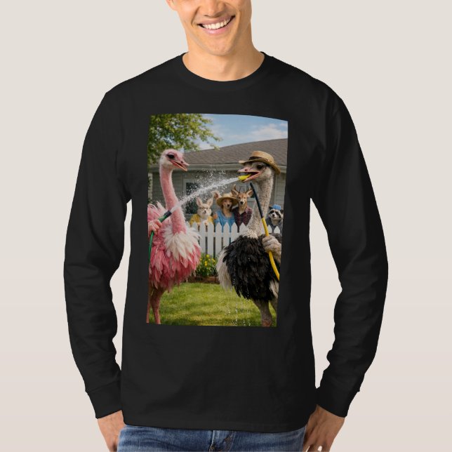 roliga och dumma djur t shirt (Framsida)