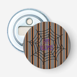 Roliga och fantasifulla halloween spindelnät flasköppnare